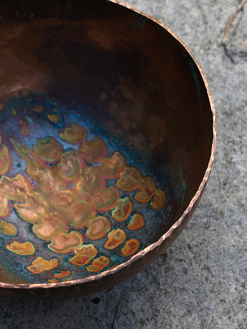 Melissa Montague: Deep Copper Bowl